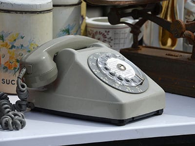 1970s rotary dial phone