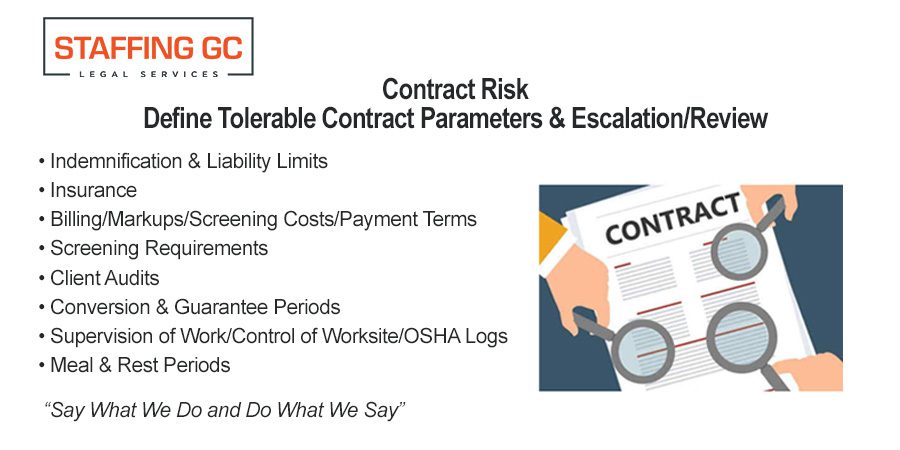 Whether creating your own MSA or signing a client supplied agreement there are 8 topics to consider. 